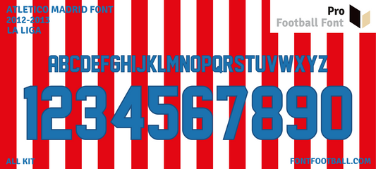 Atletico Madrid 2012-2013 Font
