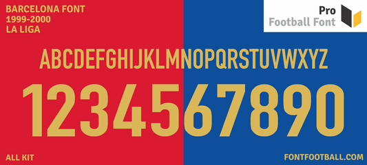 Barcelona 1998-2000 Font