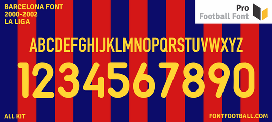 Barcelona 2000-2002 Font
