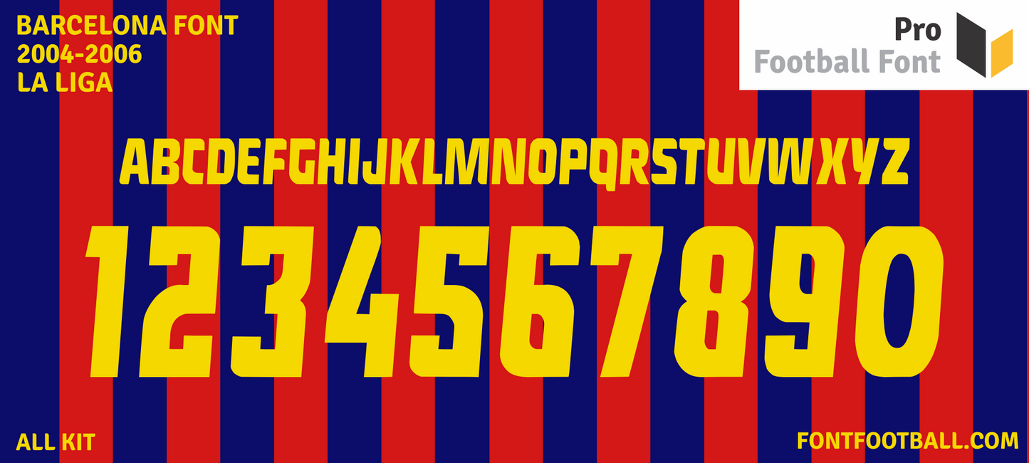 Barcelona 2004-2006 Font