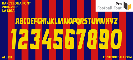 Barcelona 2004-2006 Font