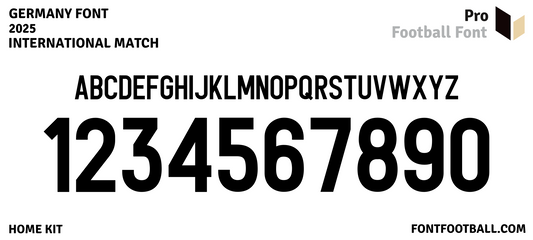 Germany 2025 Font