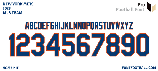 MLB New York Mets 2023 Font