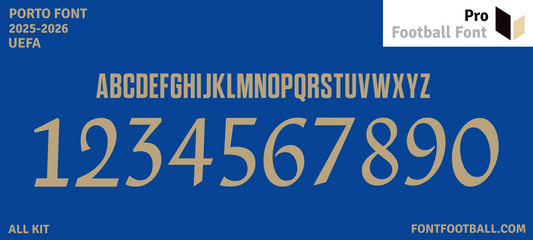 Porto 2025-2026 Font