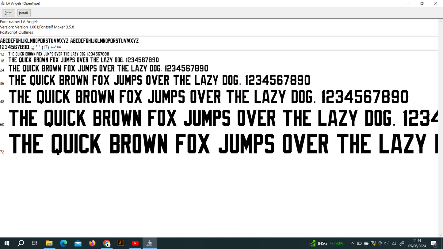 MLB Los Angeles Angels 2023 Font