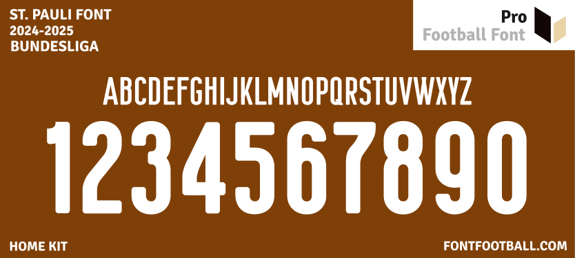 St. Pauli 2024-2025 Font
