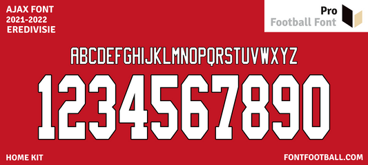 Ajax 2021-2022 Font