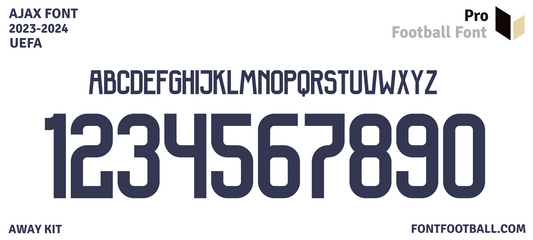 Ajax 2023-2024 Font