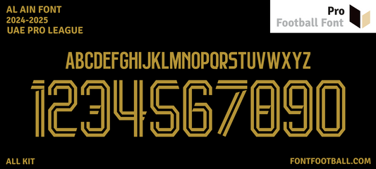 Al Ain 2024-2025 Font