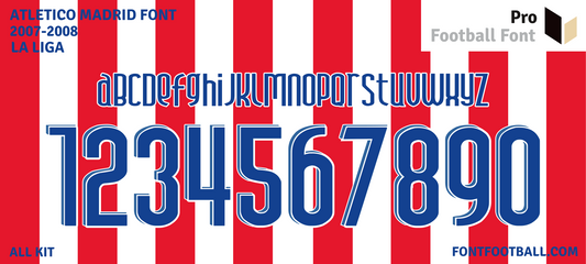 Atletico Madrdi 2007-2008 Font