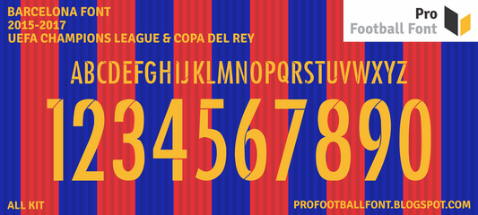 Barcelona 2015-2017 Font