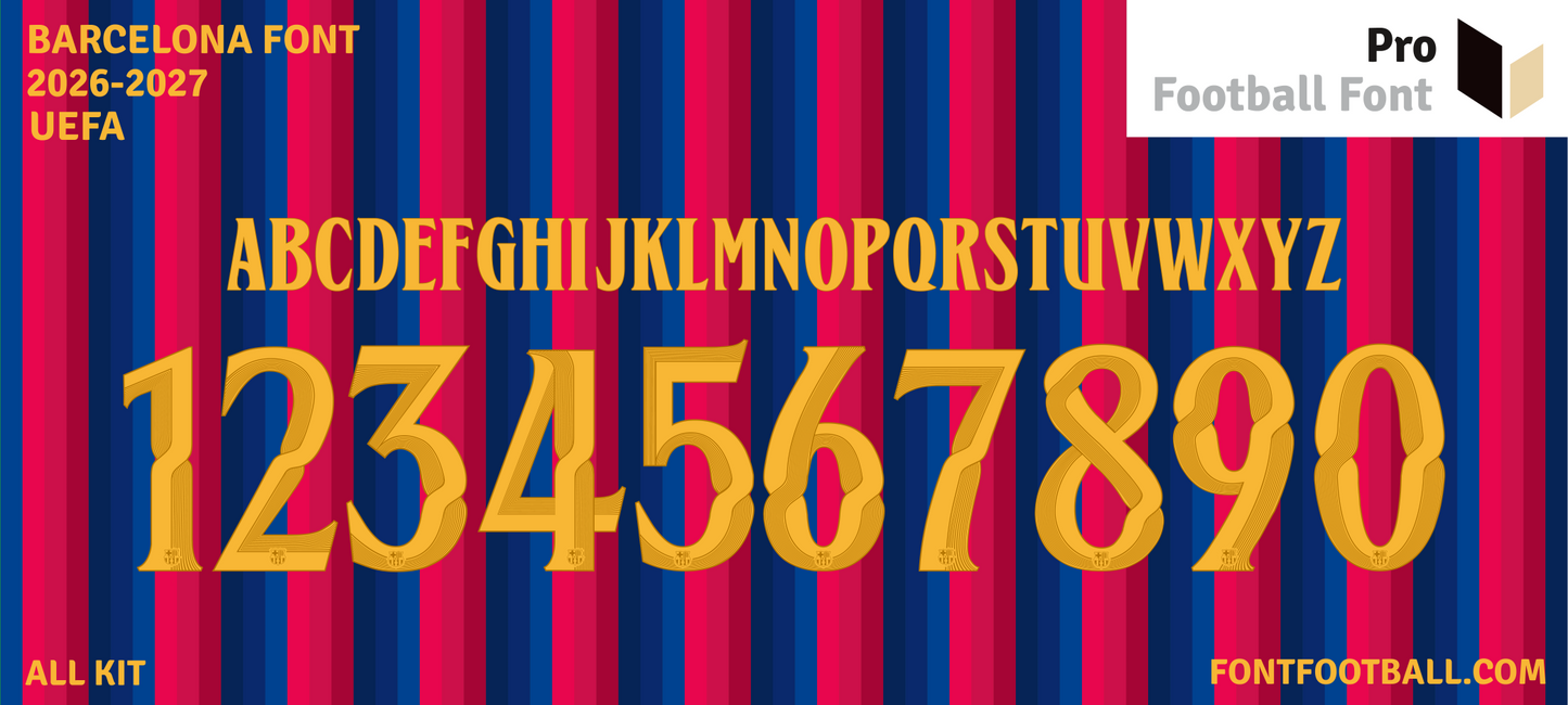 Barcelona 2026-2027 Font