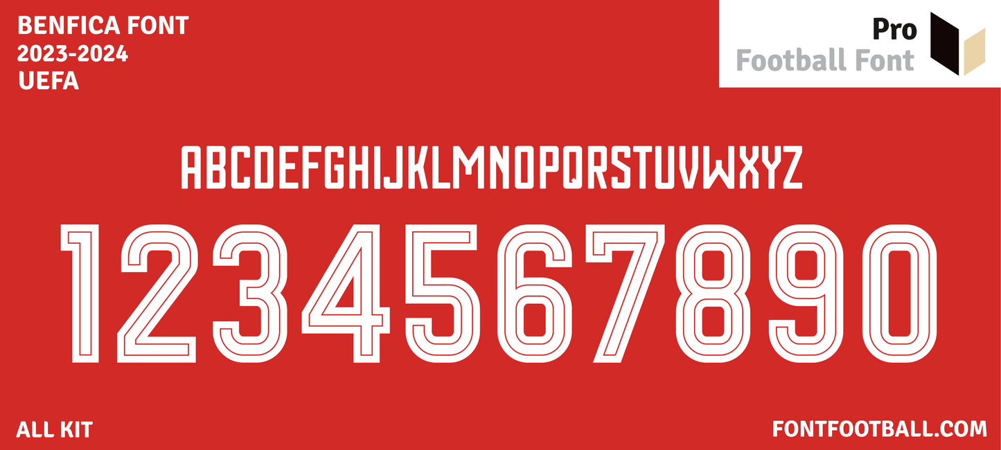 Benfica 2023-2024 Font