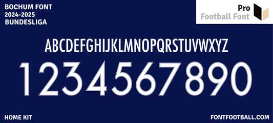 Bochum 2024-2025 Font