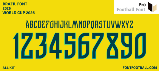 Brazil World Cup 2026 Font