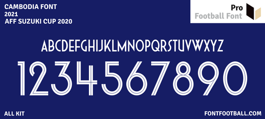 Cambodia AFF 2020 Font