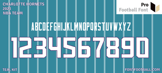 NBA Charlotte Hornets 2023 Font