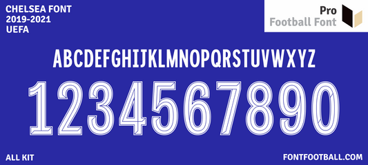 Chelsea 2019-2021 Font