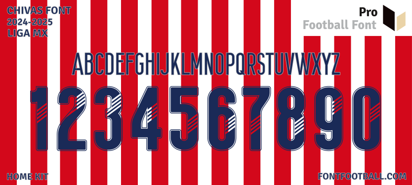 Chivas 2024-2025 Font