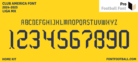 Club America 2024-2025 Font