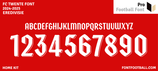 FC Twente 2024-2025 Font