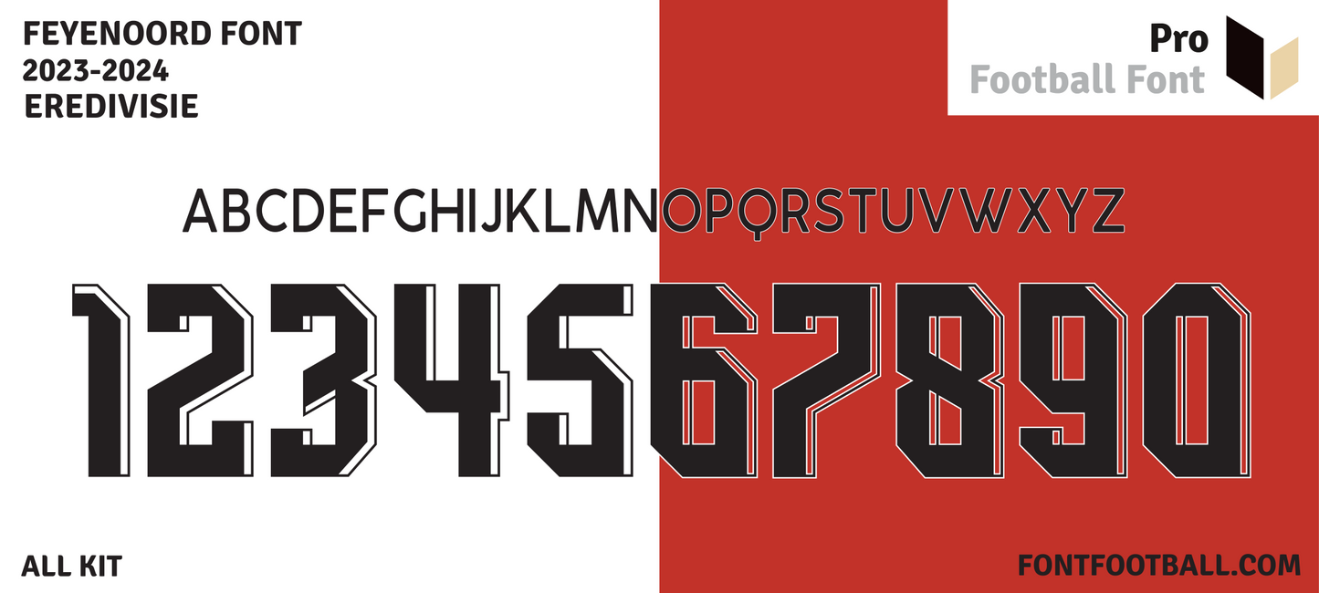 Feyenorrd 2023-2024 Font