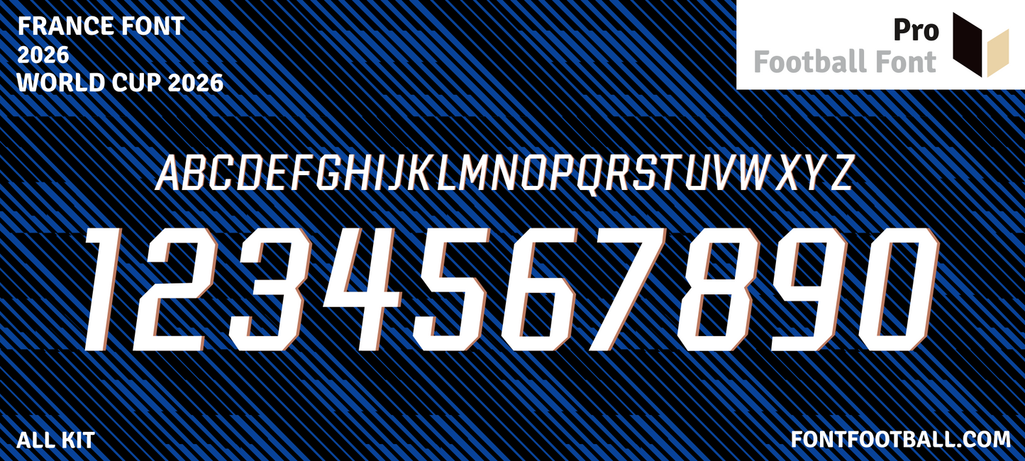 France World Cup 2026 Font
