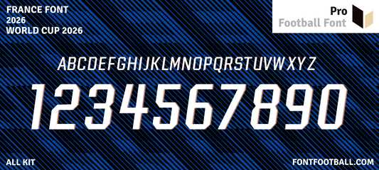 France World Cup 2026 Font