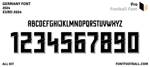 Germany Euro 2024 Font