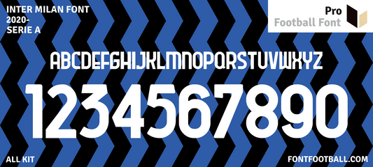 Inter Milan 2020 Font