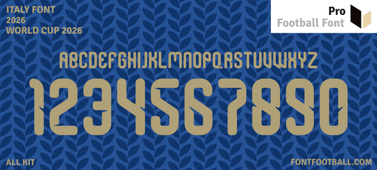 Italy World Cup 2026 Font