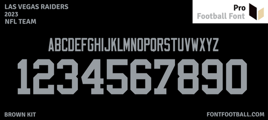 NFL Las Vegas Raiders 2023 Font