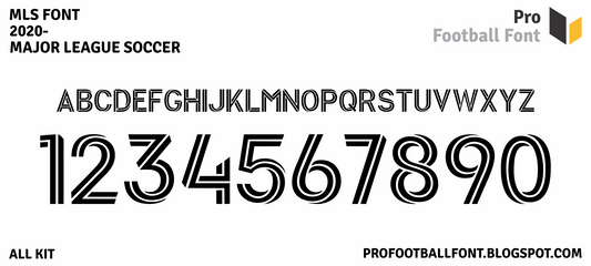 MLS 2020 Font