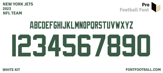 NFL New York Jets 2023 Font