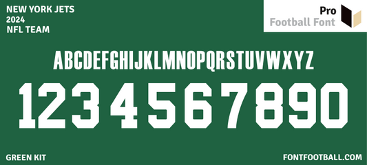 NFL New York Jets 2024 Font