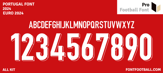 Portugal Euro 2024 Font