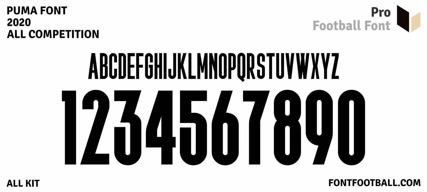 Puma Euro 2020 Font