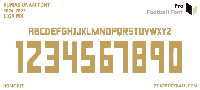 Pumas UNAM 2024-2025 Font