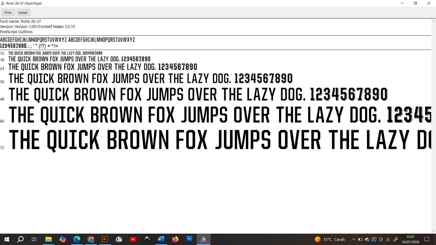 FC Porto 2026-2027 Font