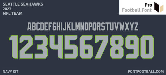 NFL Seattle Seahawks 2023 Font