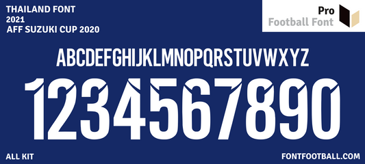 Thailand AFF 2020 Font