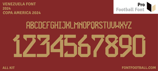 Venezuela Copa America 2024 Font